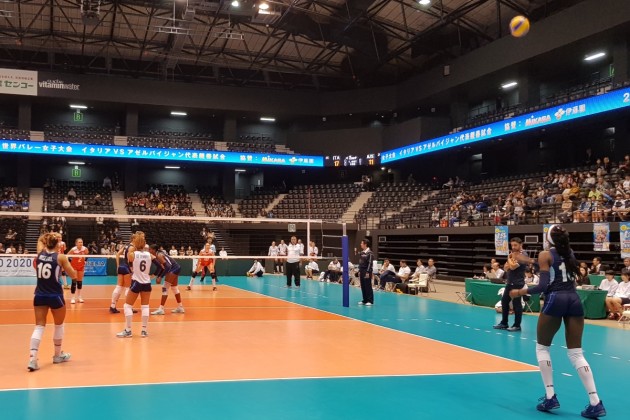 Italy - Azerbaijan in Sendai