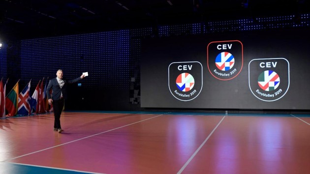 EuroVolley 2019 logos