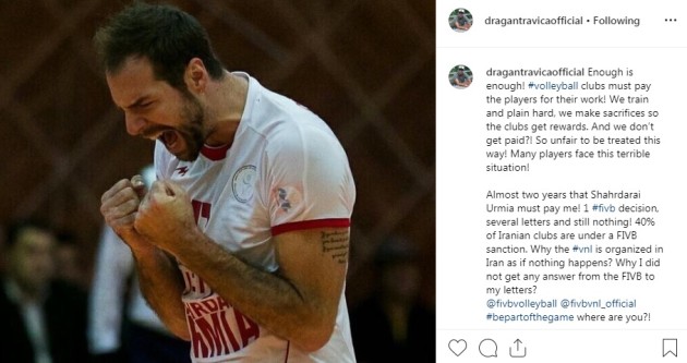 Dragan Travica's Instagram Post