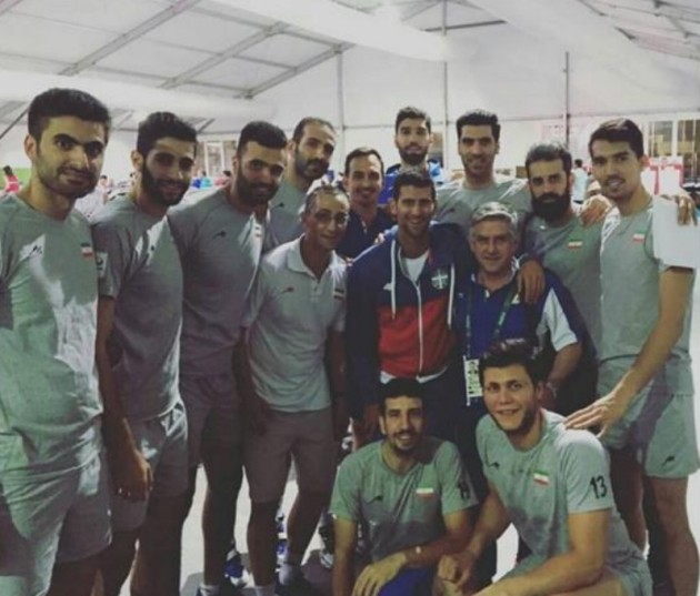Iranian National team and Novak Djokovic