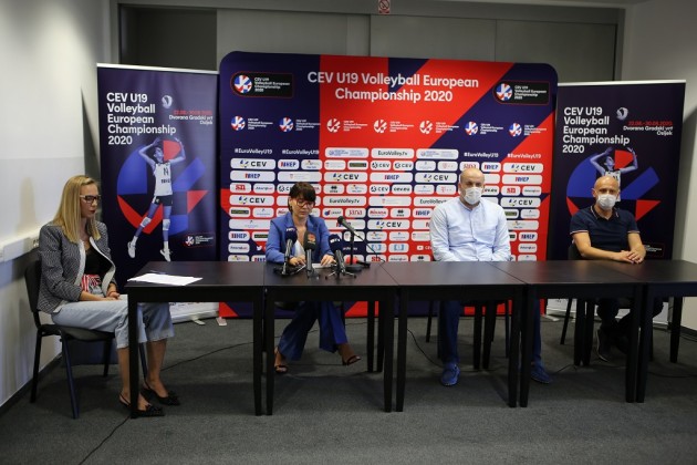 Press conference #EuroVolleyU19W