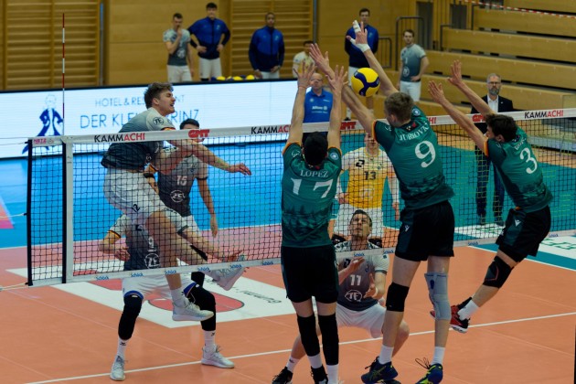 Volleyball Bisons Buhl (8) - VfB Friedrichshafen (1)