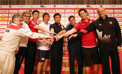 Volleyball coaches in Tokyo