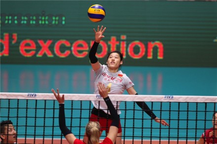 China-Belgium volleyball