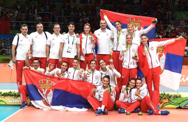 Serbia silver at Olympic Games 2016