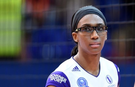 Sport glasses for volleyball