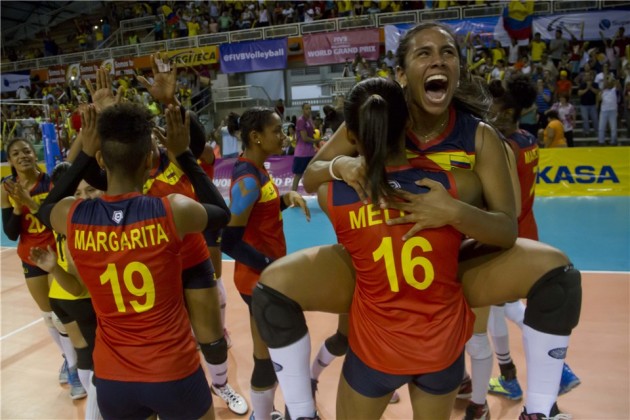 Colombia celebrated victory