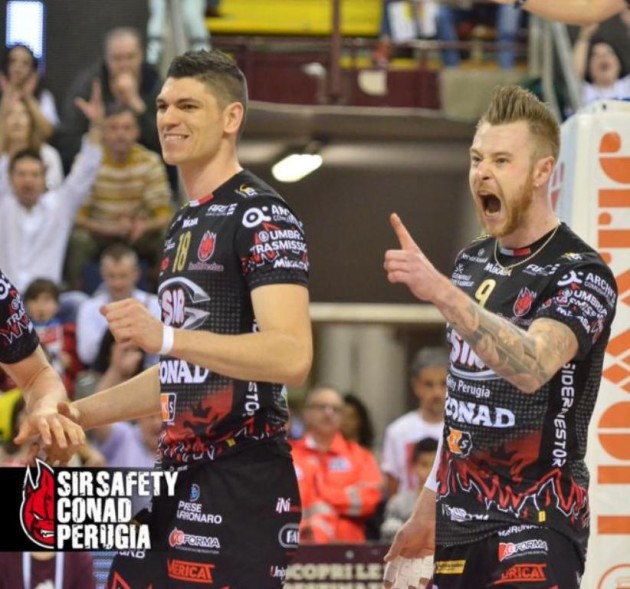 Marko Podrascanin and Ivan Zaytsev