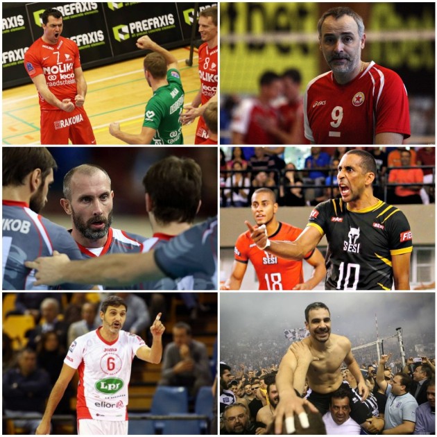 Some of the oldest players in modern volleyball