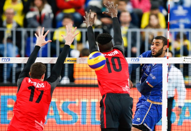 Ngapeth in action against Canada