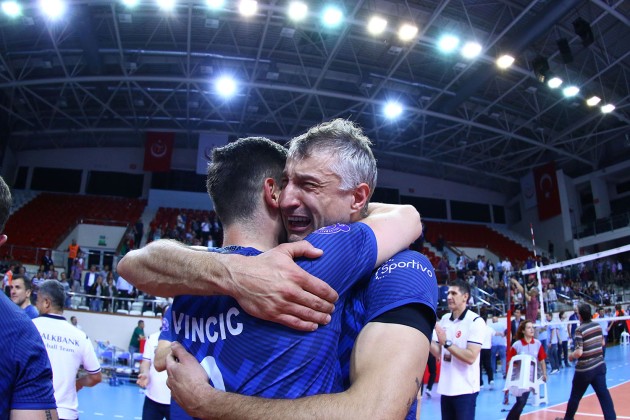 Ivan Miljkovic after he won Turkish champion 2016/2017