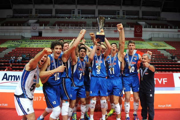 Italy winners of European Championship U17