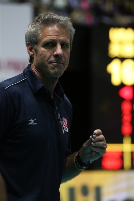 USA coach Karch Kiraly