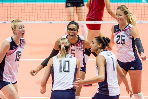 USA volleyball team