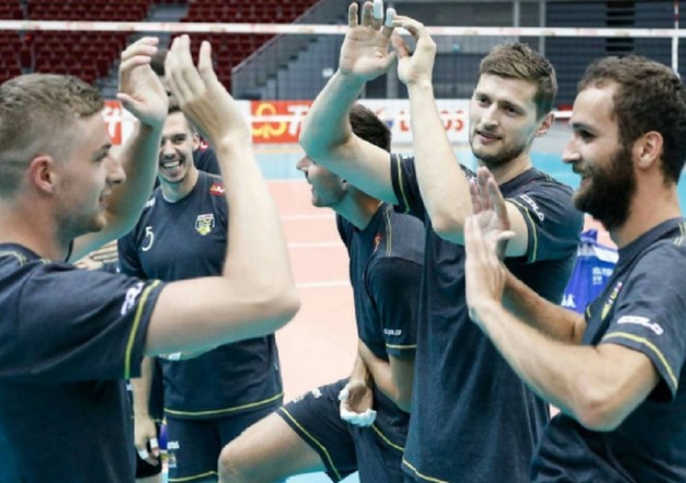 Trefl Gdansk's players