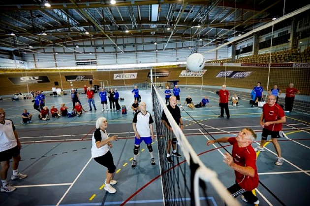 Granny Volleyball