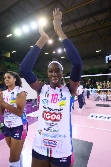 Paola Egonu after win over Modena