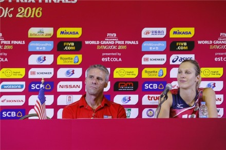 USA team on press conference