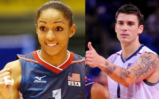 Alisha Glass and Matt Anderson