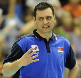 Head coach of Serbia, Zoran Terzic