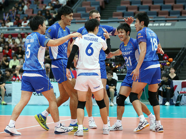 WorldofVolley :: Japan men’s V.League: Without Kubiak, Panthers ...