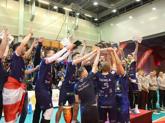 Gold medal for Estonian volleyball – debutants Saaremaa become Baltic ...