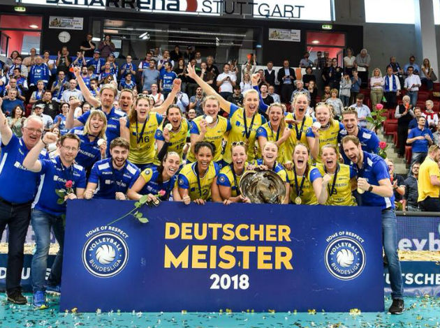 WorldofVolley :: GER W: Schwerin won their 12th title