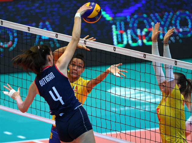 WorldofVolley ITA W Božana Butigan in Imoco Volley Conegliano