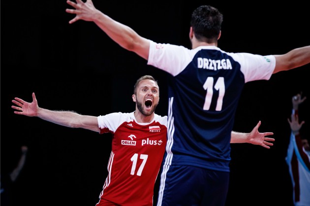 Worldofvolley Vnl Poland And Brazil Sweep Rivals To Claim First 2 Spots In Charts 