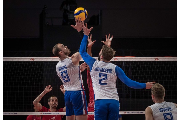 WorldofVolley :: VNL M: France no longer undefeated - Serbia comes back ...