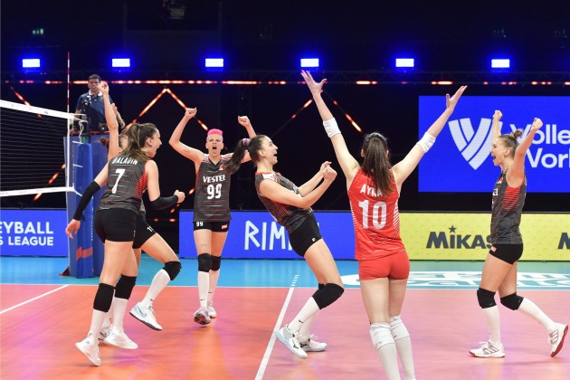 League 2021 women volleyball nations Volleyball