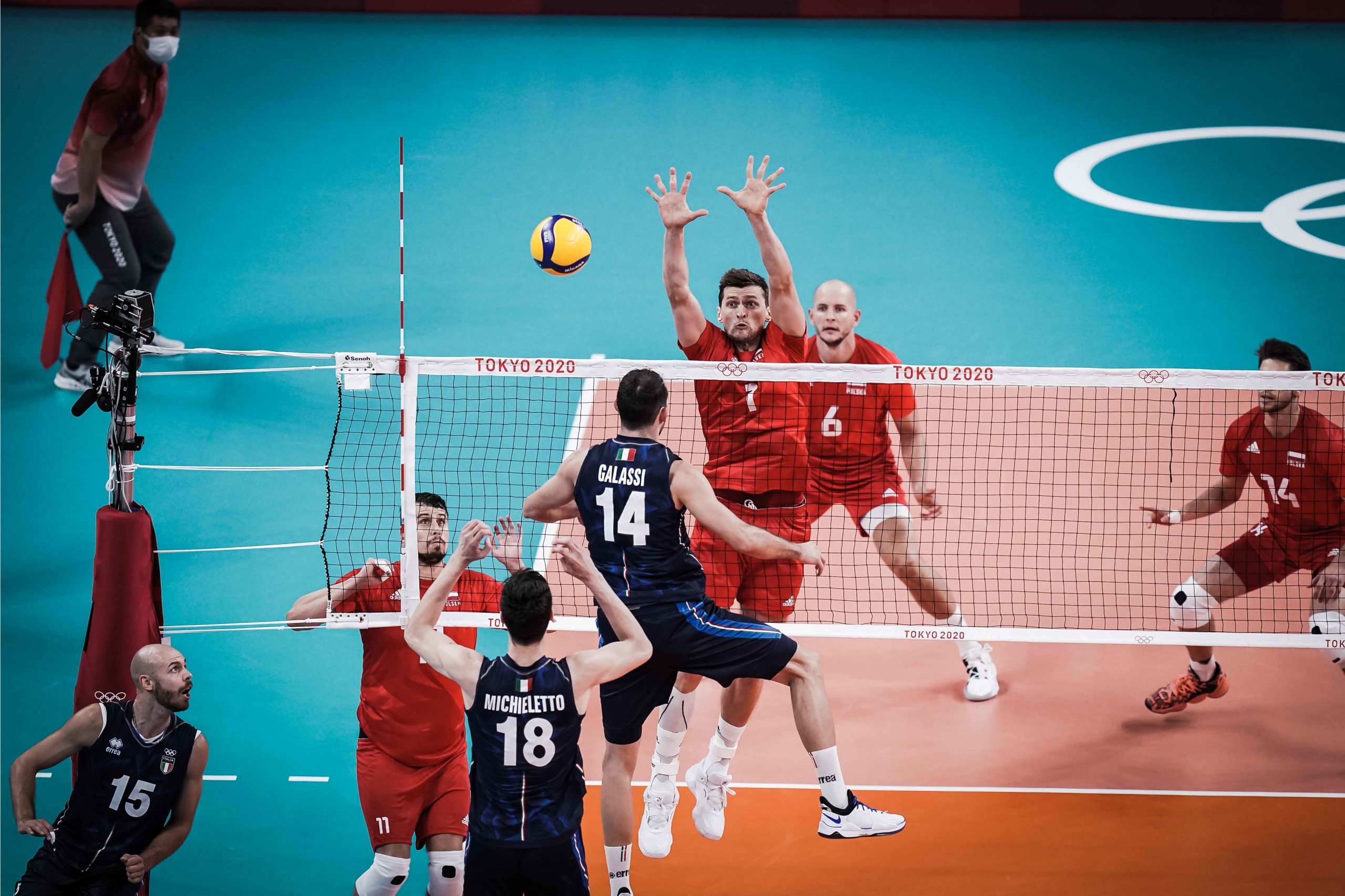 WorldofVolley :: OLYMPIC GAMES M: Poland sweeps Italy in high-stakes ...