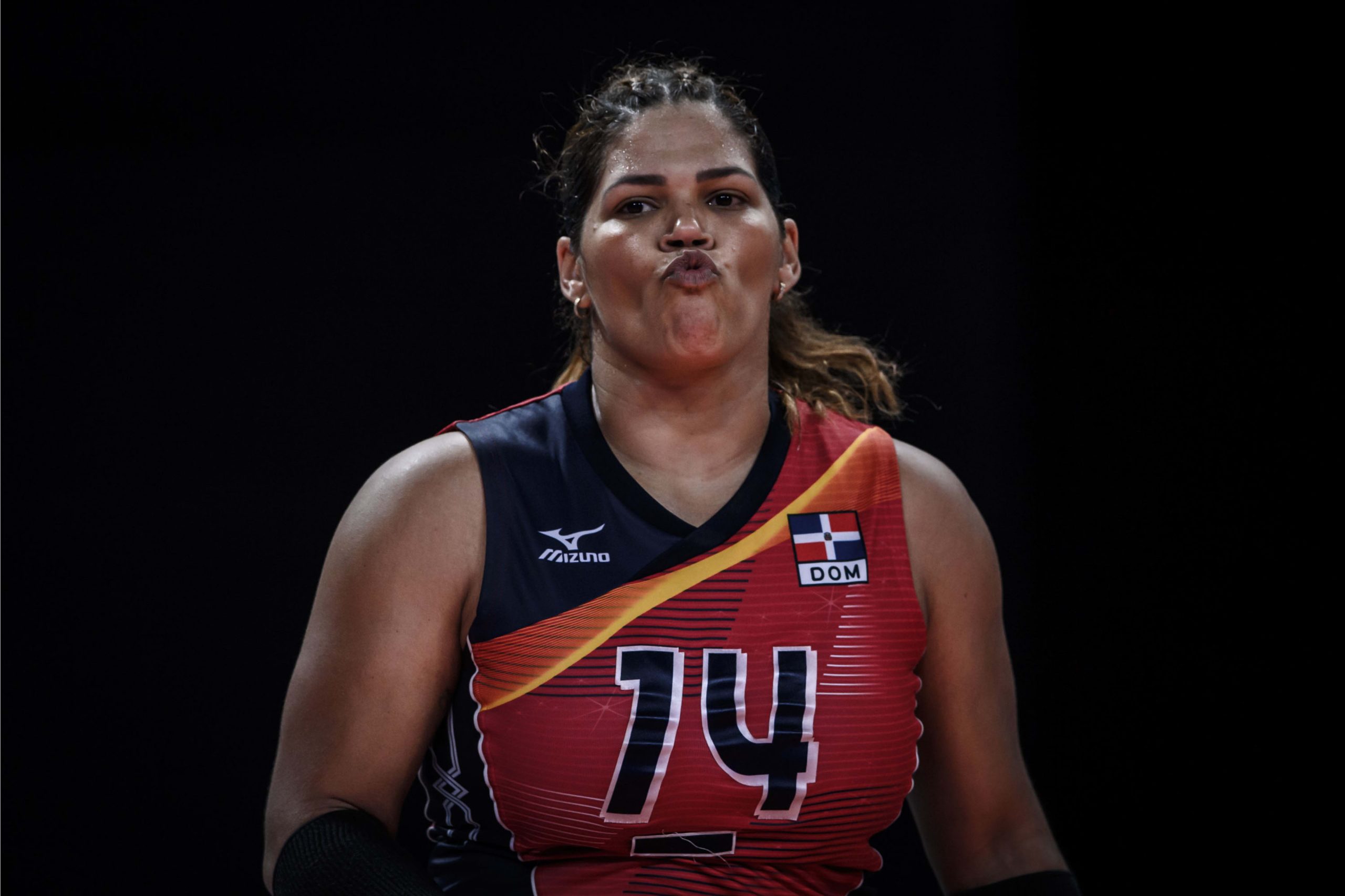 WorldofVolley DOM W ‘Las Reinas del Caribe’ captain Rivera standard