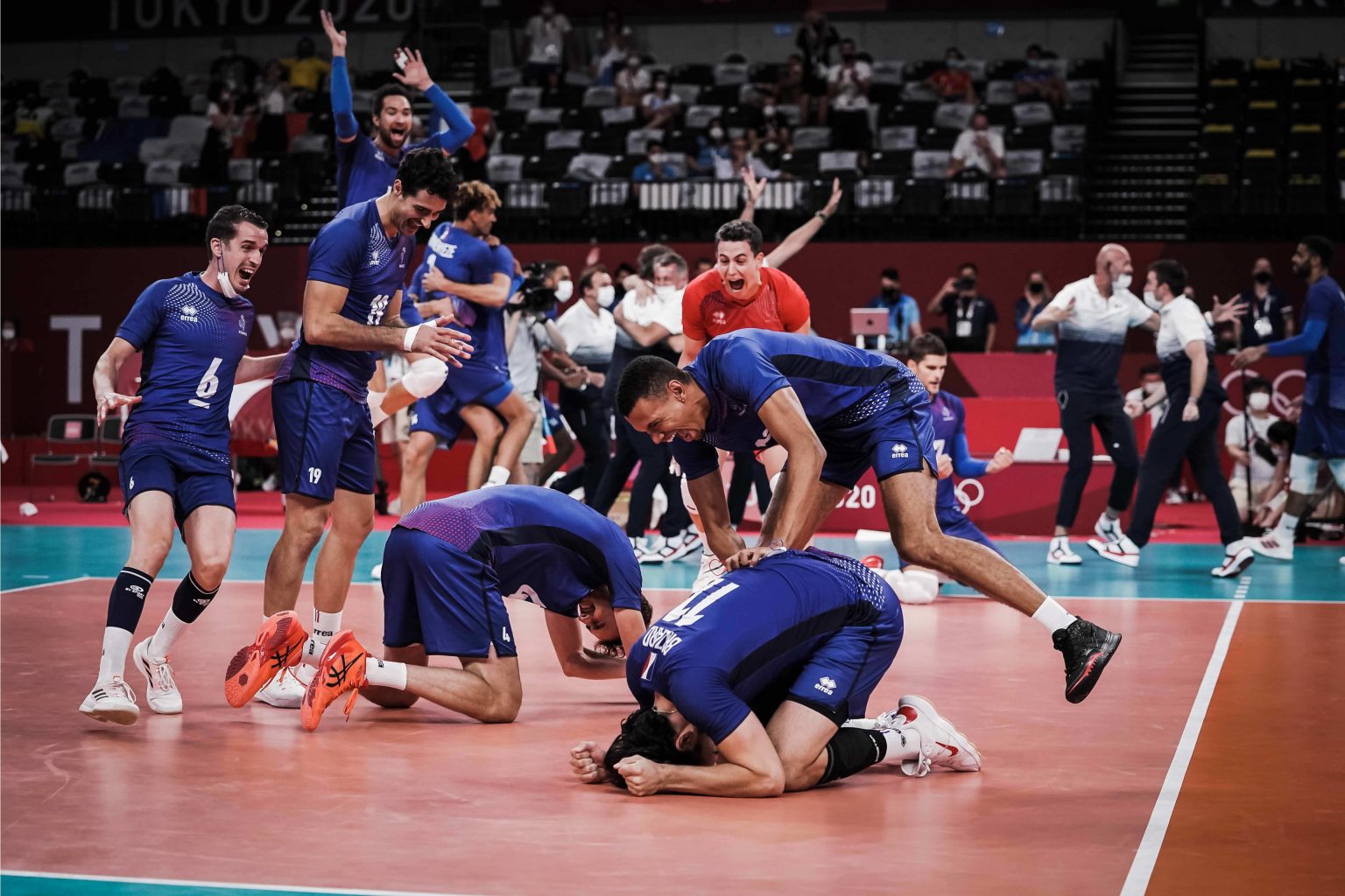 WorldofVolley :: OLYMPIC GAMES M: France enters its first ...