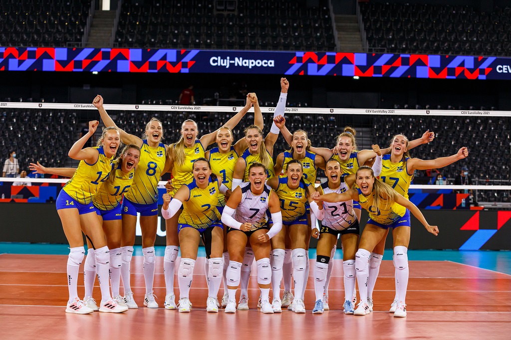 worldofvolley eurovolley 2021 w isabelle haak s insane display leads sweden to the win the dutch girls defeat ukraine worldofvolley