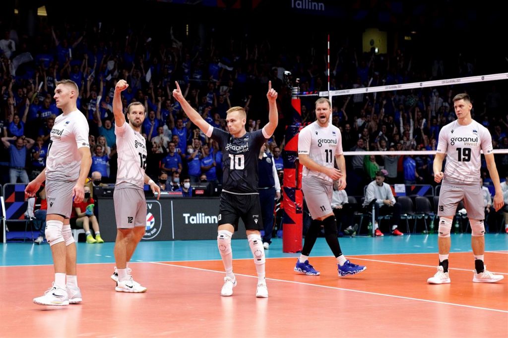 Worldofvolley Eurovolley 2021 M Unusual Decision Of Coach Enard Helps Estonia Make Comeback Vs Slovakia Slovenia Redeems For Defeat In First Match Worldofvolley