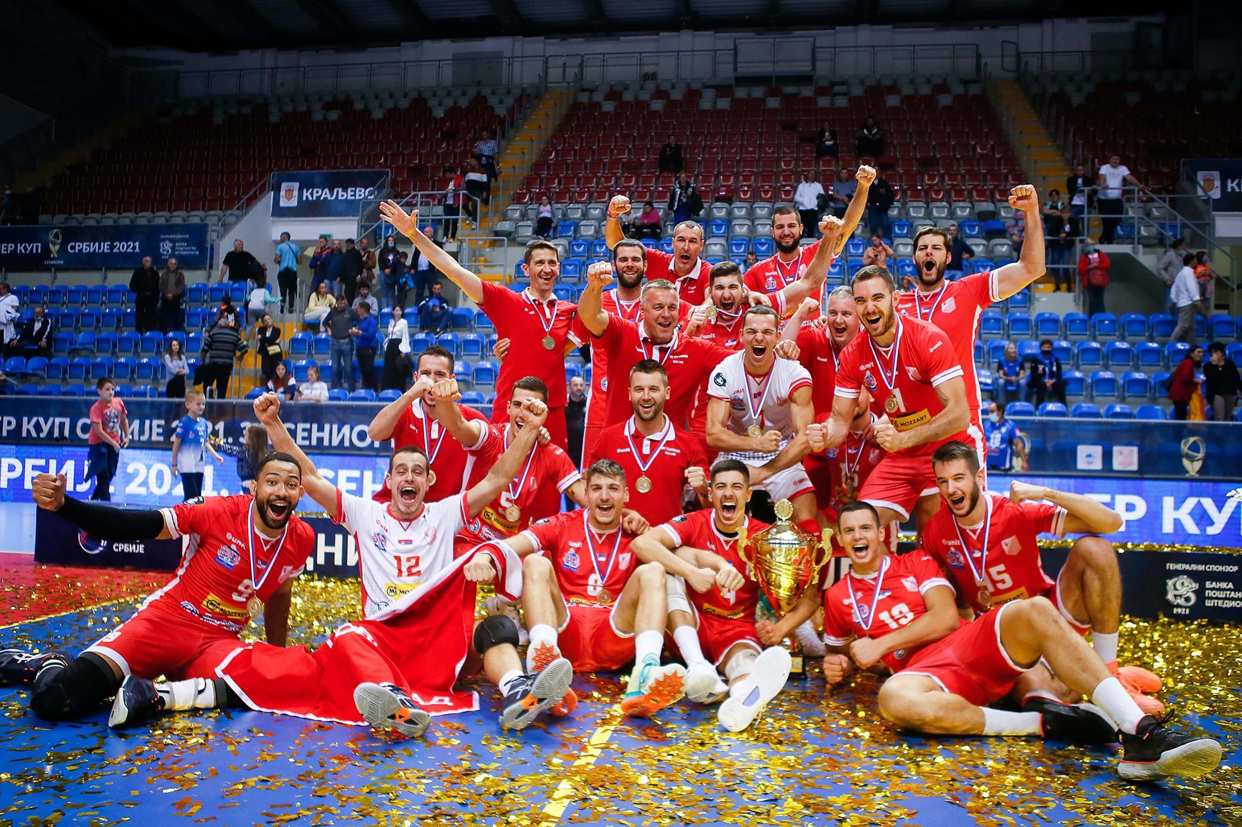 WorldofVolley :: SERBIAN SUPER CUP M: Third trophy in row for Vojvodina ...