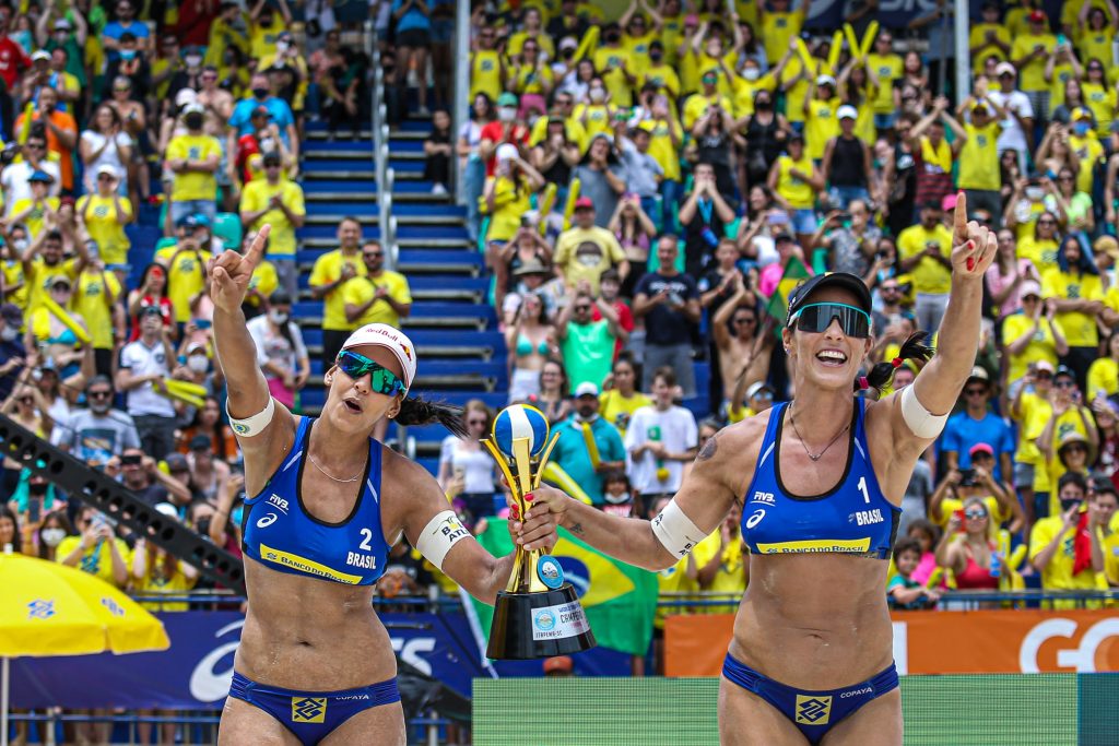 WorldofVolley :: OLYMPIC GAMES W: Agatha & Duda with a convincing win at  the start of the beach volley tournament - WorldOfVolley