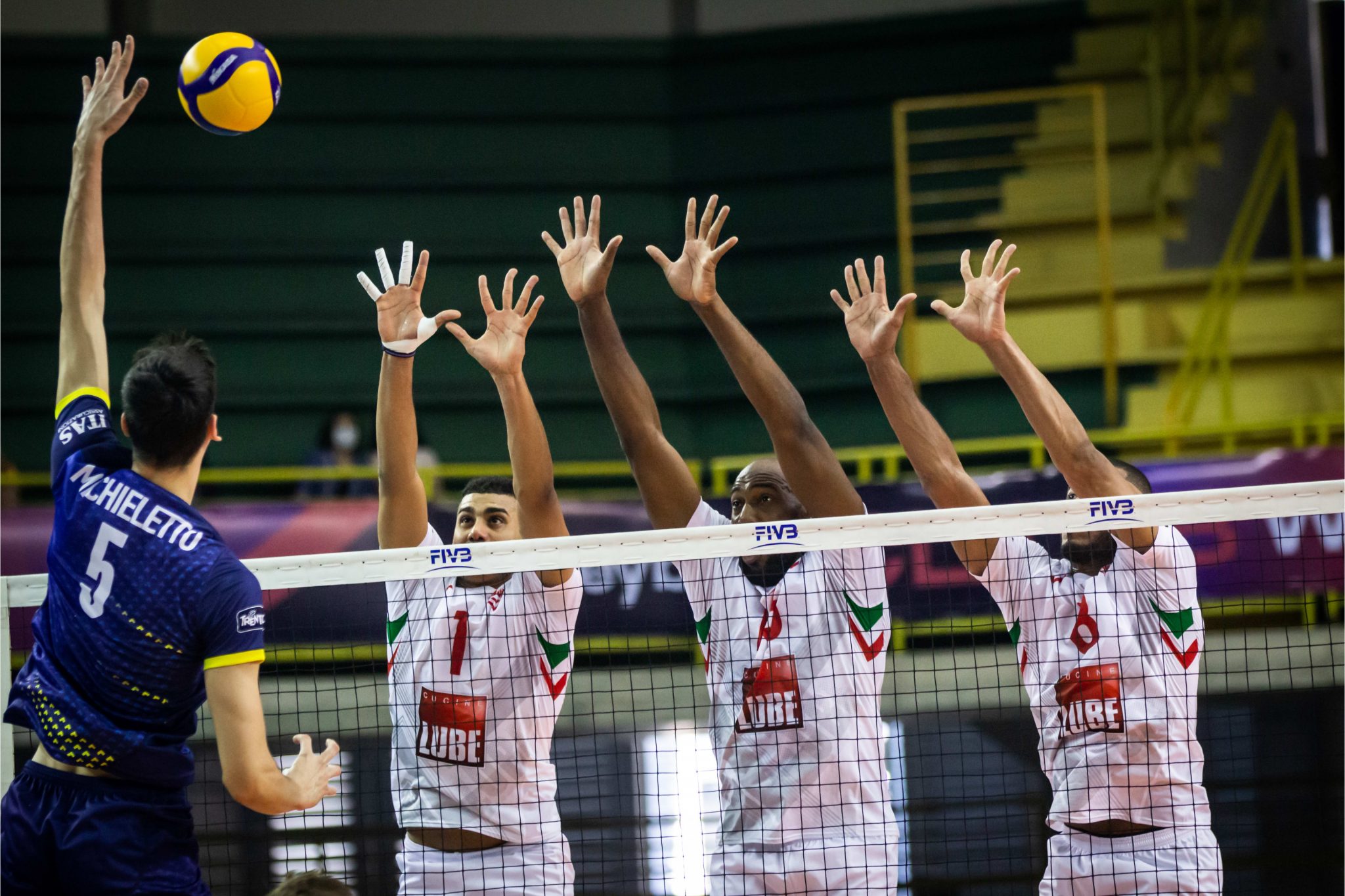 WorldofVolley CWCH M Lube go to final after highintensity match