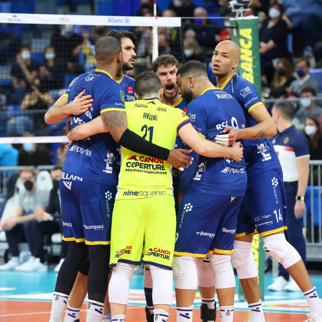 WorldofVolley ITA M Modena inflict blow to Perugia in Game 1 of semis