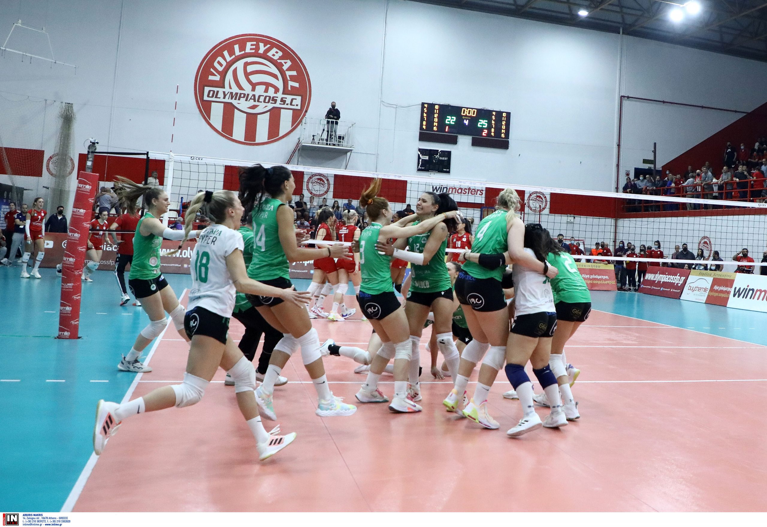for eksempel Peer hvorfor ikke GRE W: Panathinaikos interrupt Olympiacos' 8-year domination to return to  throne after more than decade - WorldOfVolley