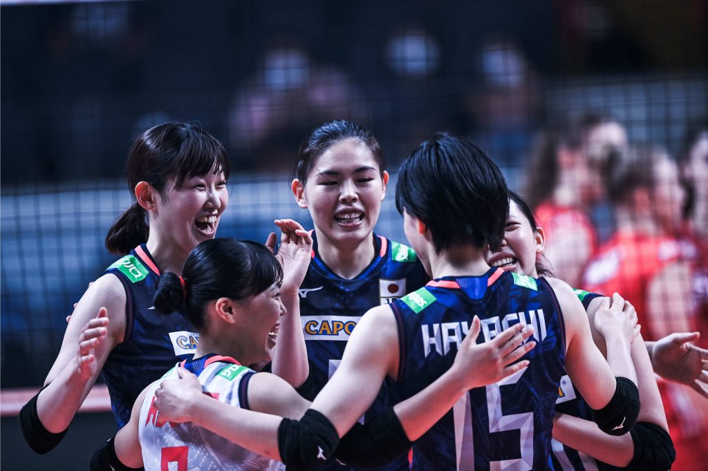 WorldofVolley VNL W Japan maintains its unbeaten record with 5th