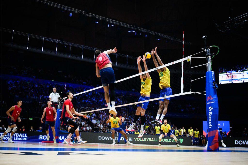 VNL M: Crown falls from heads of Brazil’s players – Americans become ...