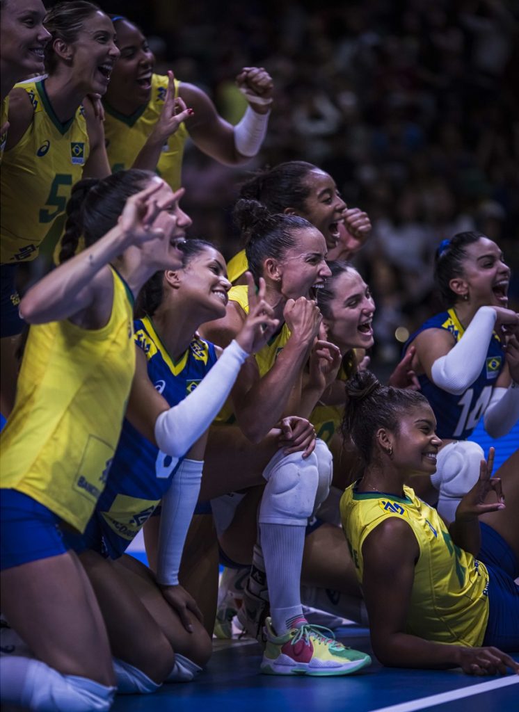 WorldofVolley VNL W Brazil defeat Japan and advance to the