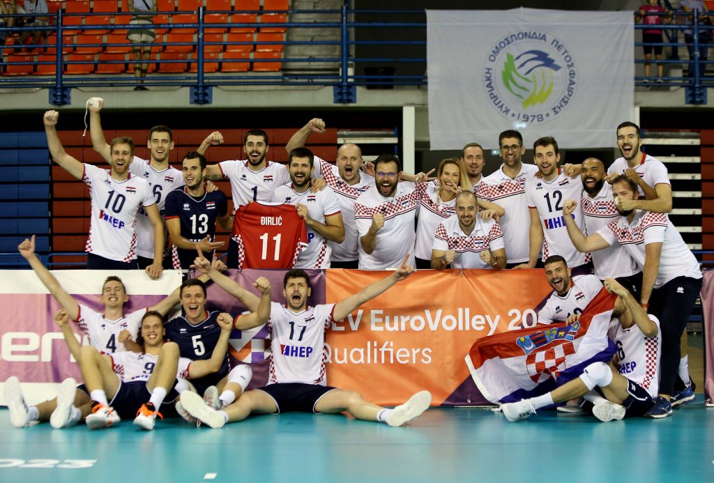 Worldofvolley Qualifiers For Men S Eurovolley 23 Closed Croatia And Denmark Take Last 2 Spots Worldofvolley