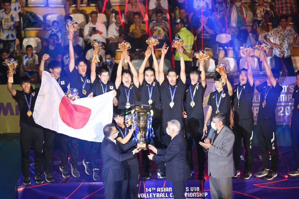 Worldofvolley Japan Dominates 22 Asian U18 Championship To Win 3rd Gold In Row Worldofvolley