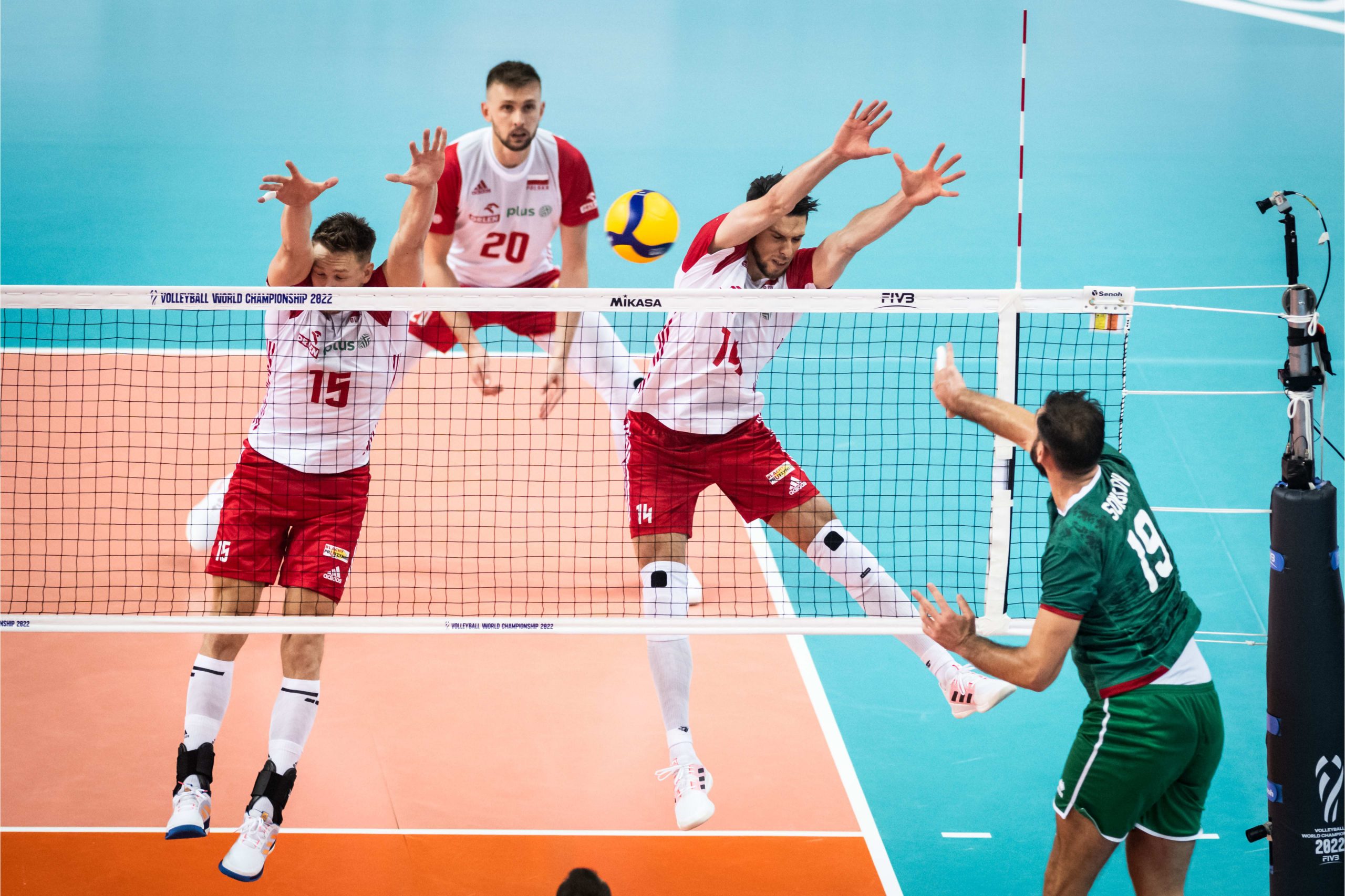 KATOWICE, POLAND - Poland Vs Mexico At Volleyball World