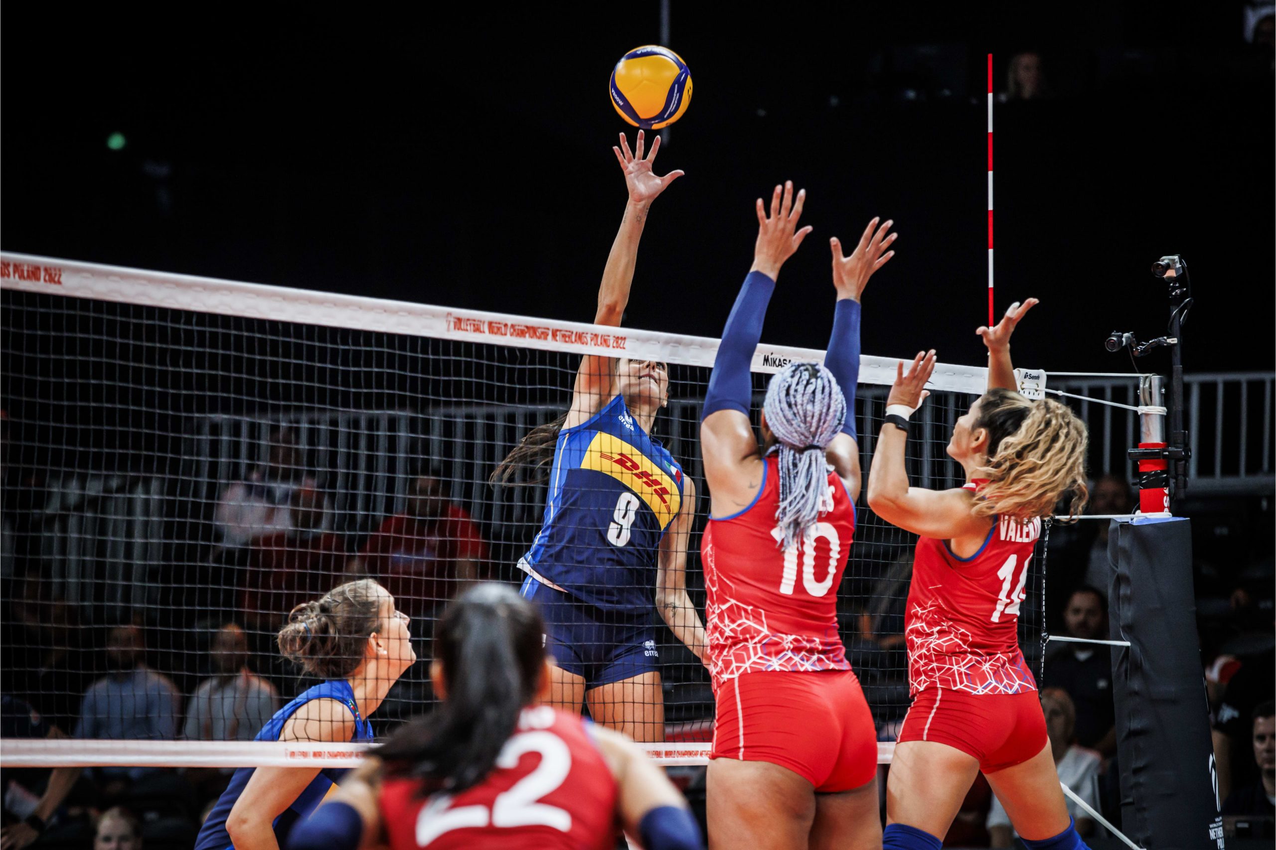 WorldofVolley :: WCH 2022 W: 3-0 doesn't reflect reality – Italy rejects  tenacious Puerto Rico with great difficulty; Brazil prevails in 'Clásico' -  WorldOfVolley