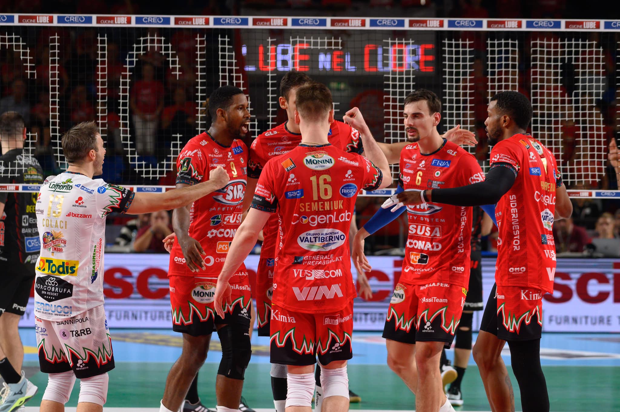 WorldofVolley ITA M Lube fire blanks without Zaytsev
