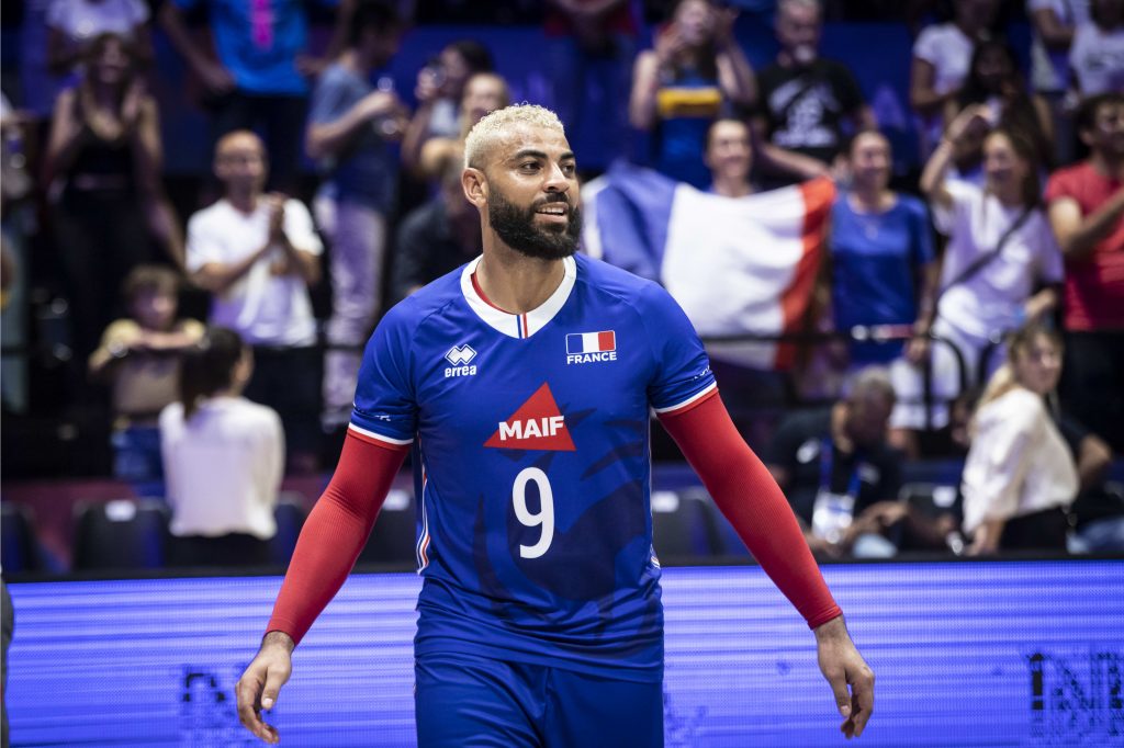 Ngapeth, craque francês de vôlei, está com coronavírus